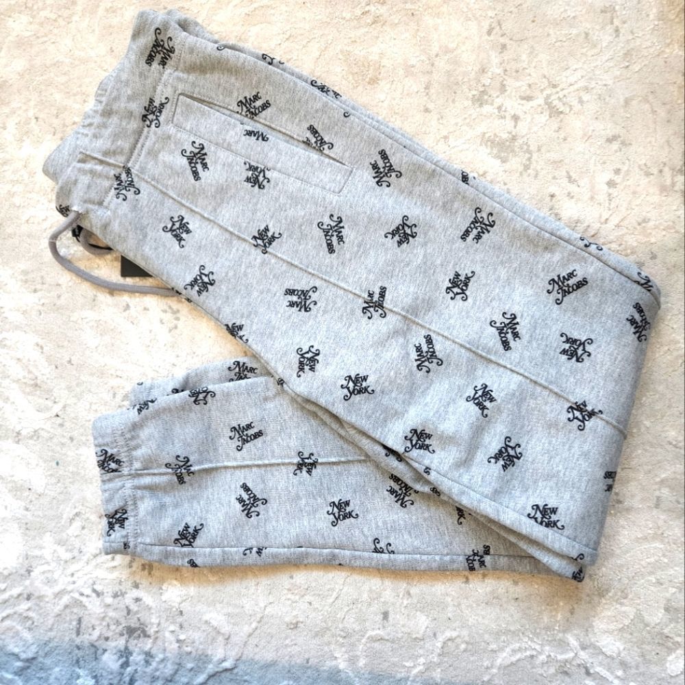 NWT Marc Jacob logo grey joggers